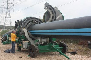 لوله پی وی سی و لوله پلی اتیلن HDPE لوله مخصوص فشار